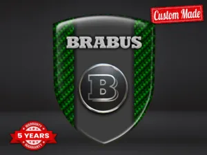 Brabus Étiquettes Auto-Adhésives Universel Résistant Qualité